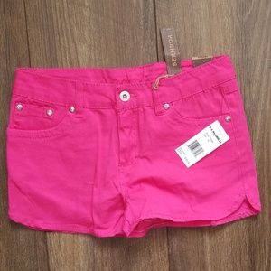 Girl's Z Cavaricci pink shorts. Size 16. New